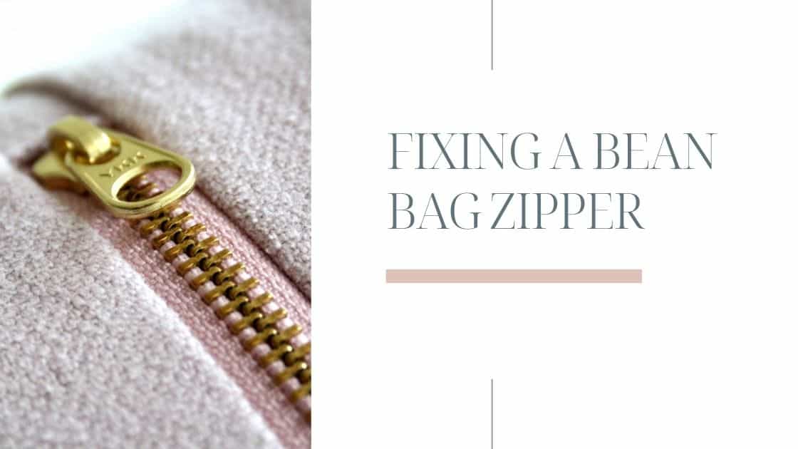 Fixing a Bean Bag Zipper 6 Methods Bean Bags Expert