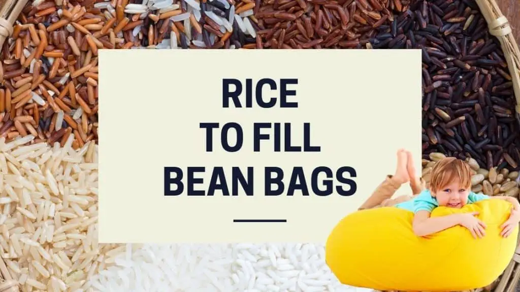 rice to fill bean bags