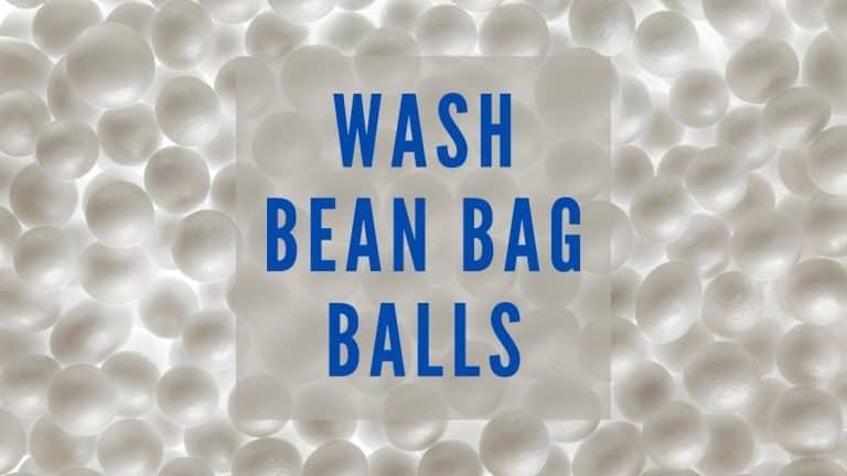 Can You Wash Bean Bag Balls?