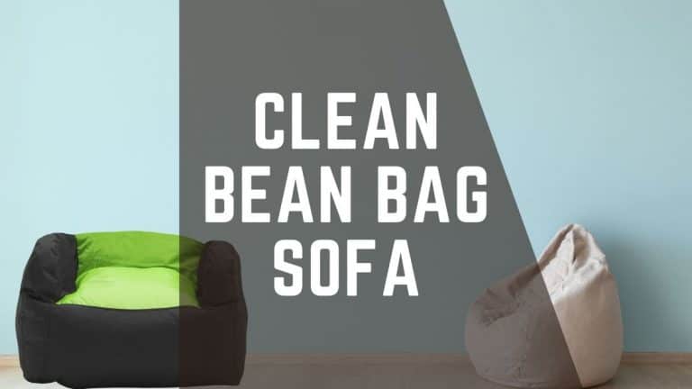 6 Methods to Clean a Bean Bag Sofa
