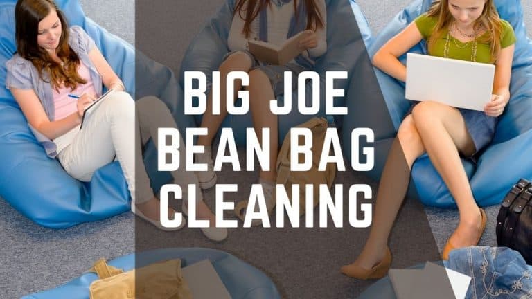 Big Joe Bean Bag Washing Instructions
