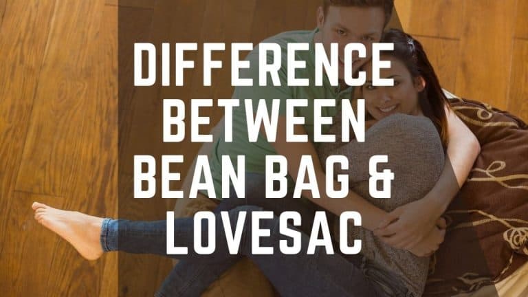 Difference Between a Bean Bag and a LoveSac