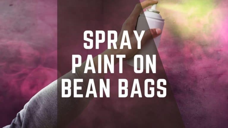Can You Spray Paint a Bean Bag?