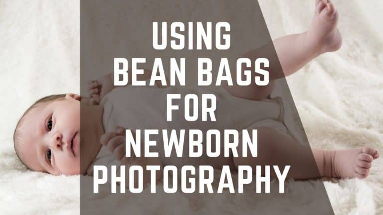 How to Use a Bean Bag for Newborn Photography?