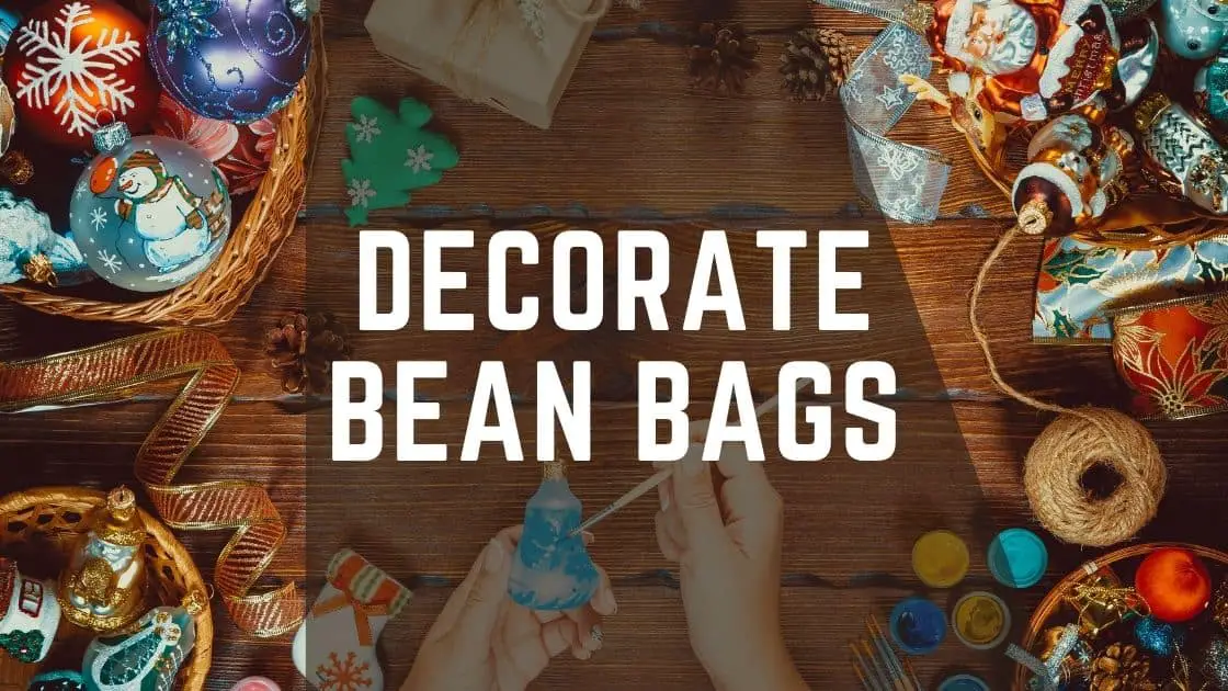 decorate bean bags