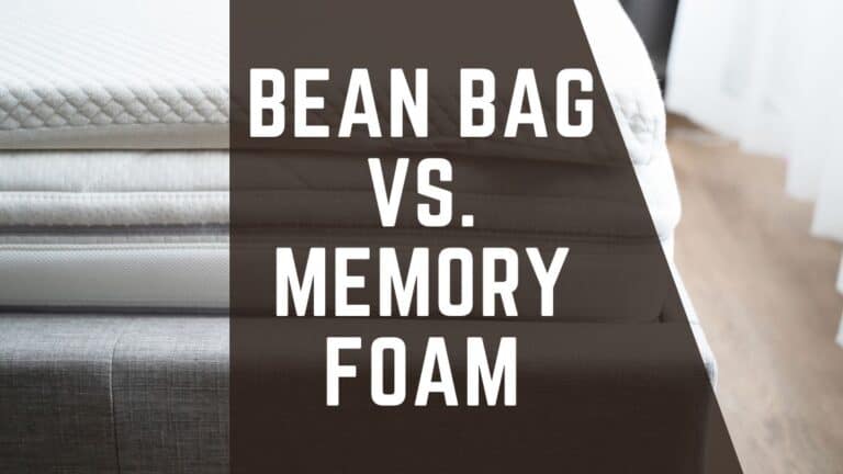Bean Bag Vs. Memory Foam Furniture
